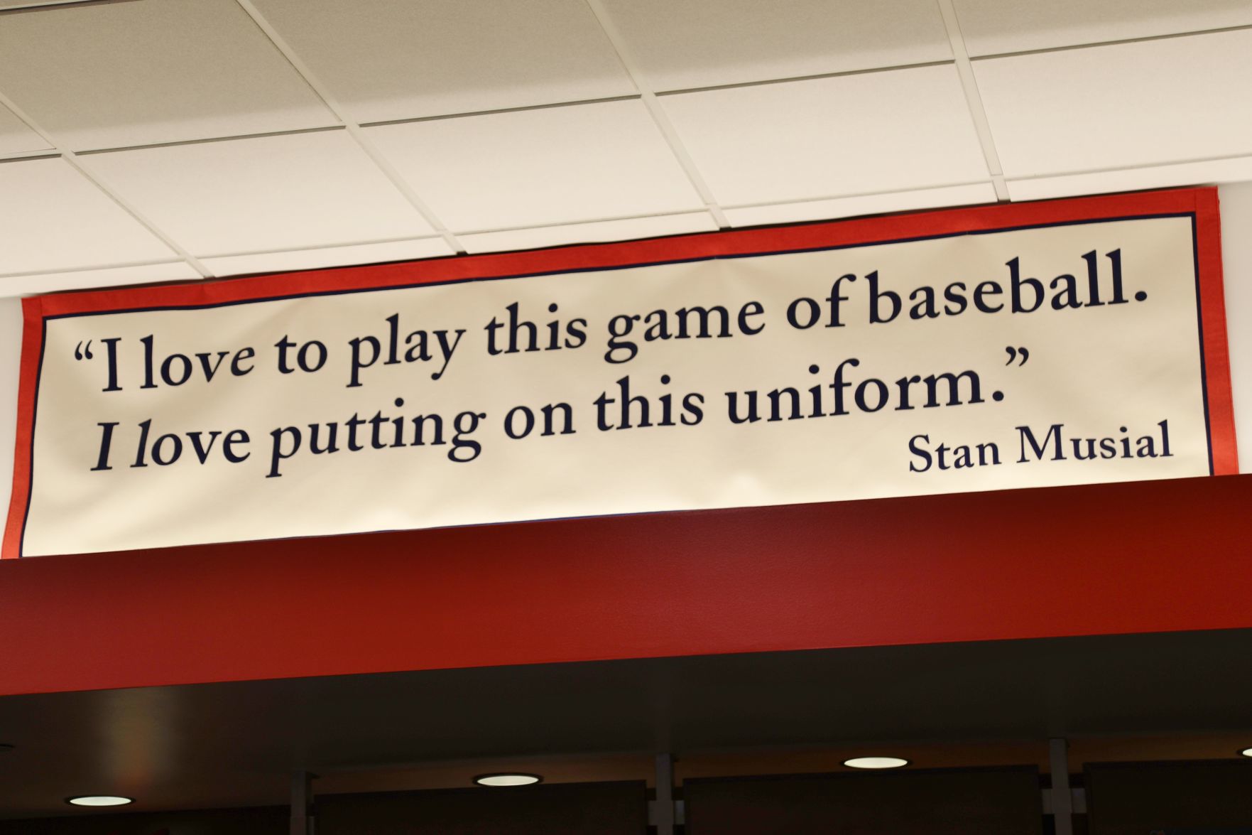 Cardinals Locker Room
